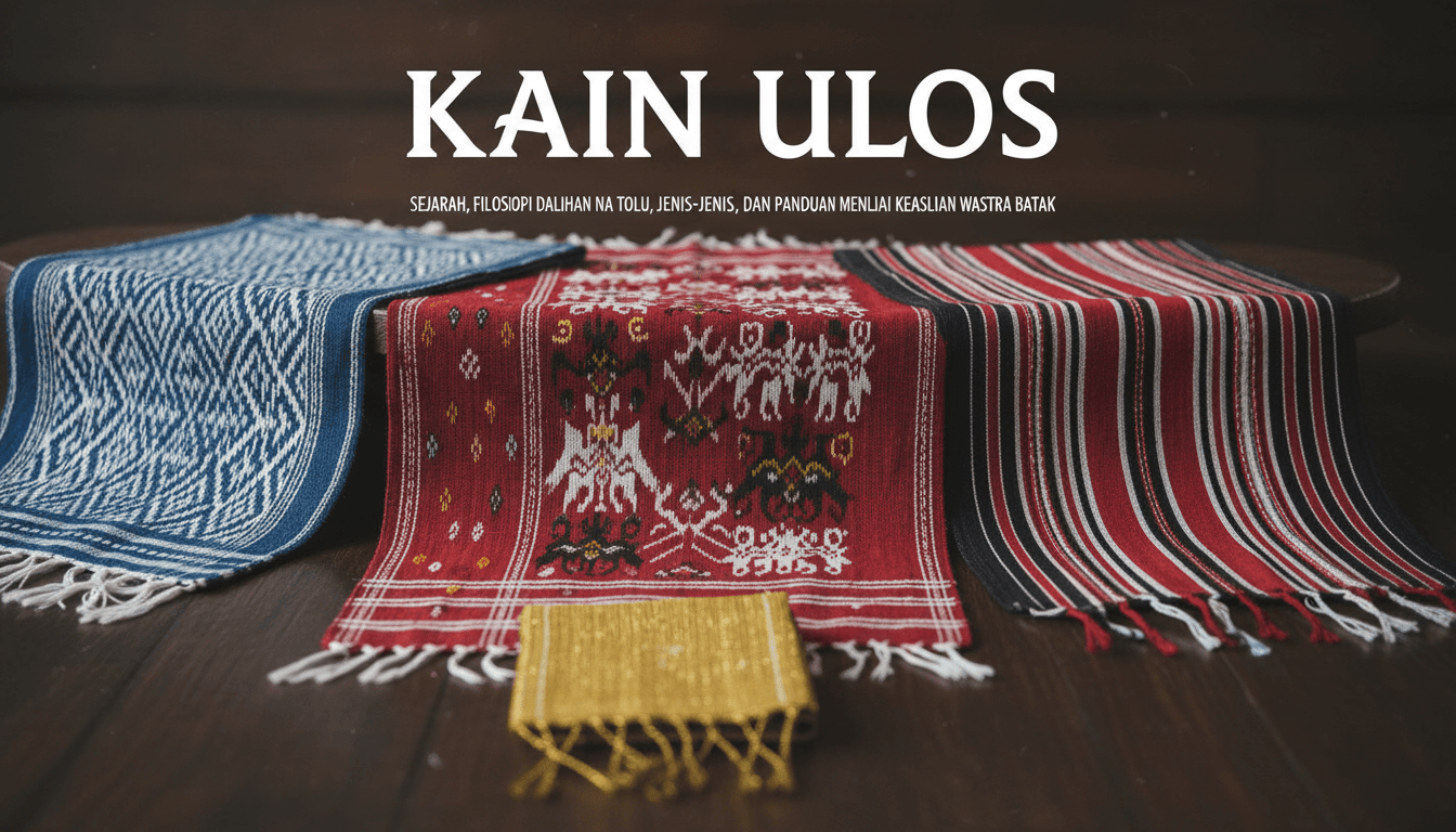 Sejarah, Filosofi Dalihan Na Tolu, Jenis-Jenis, dan Panduan Menilai Keaslian Wastra Batak dari Kain Ulos