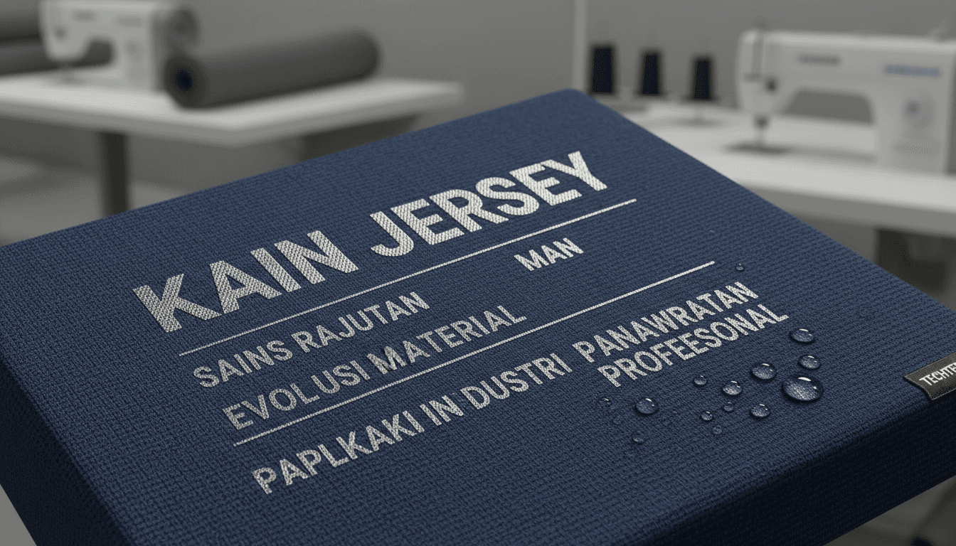 Sains Rajutan, Evolusi Material, Aplikasi Industri, dan Panduan Perawatan Profesional dari Kain Jersey
