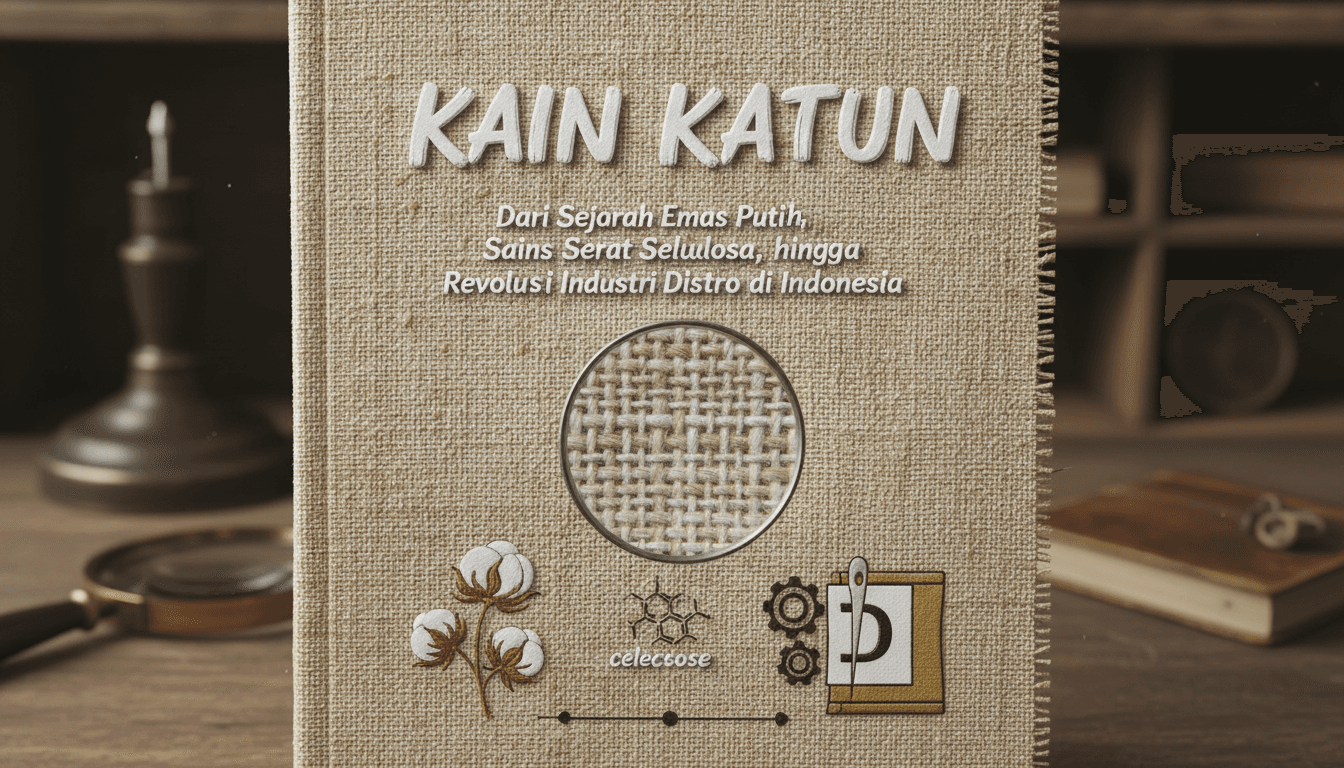 Sejarah Emas Putih, Sains Serat Selulosa, hingga Revolusi Industri Distro di Indonesia dari Kain Katun